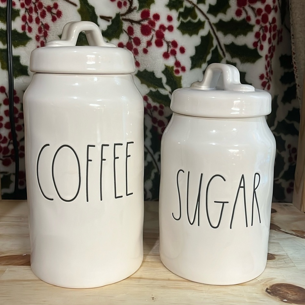 Rae Dunn Coffee And Sugar Canister